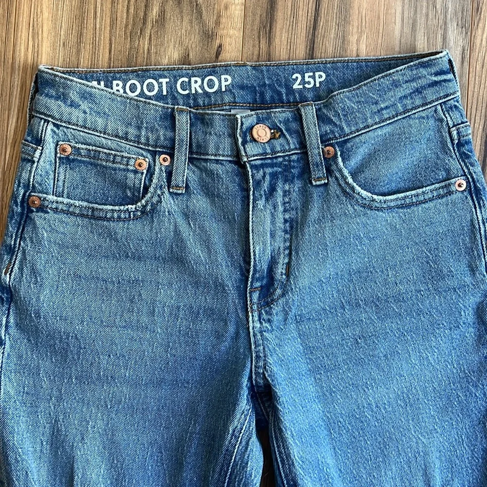 J Crew Billie Demi Boot crop Jean - Picture 4 of 7